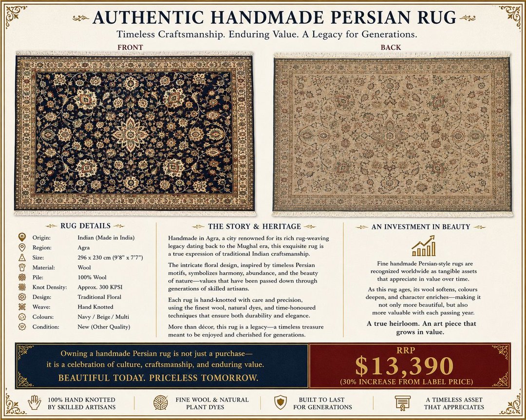 Hand made Persian rugs 